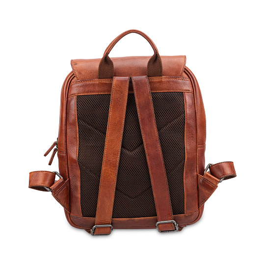 Рюкзак Dr.Koffer из натуральной кожи светло-коричневый