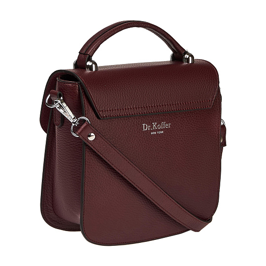 Бордовый сэтчел Dr.Koffer 5546S-03