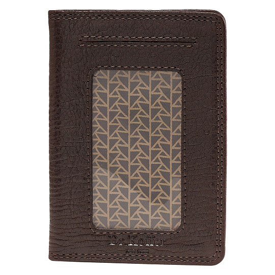 Обложка для автодокументов из натуральной кожи Dr. Koffer