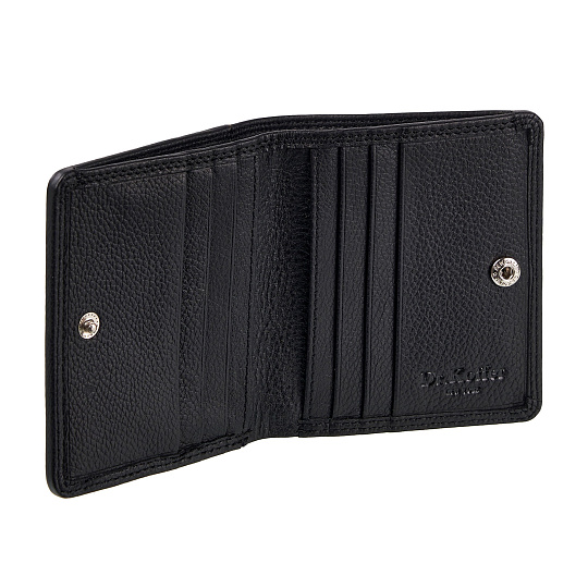 Кошелек Dr.Koffer из натуральной кожи черный