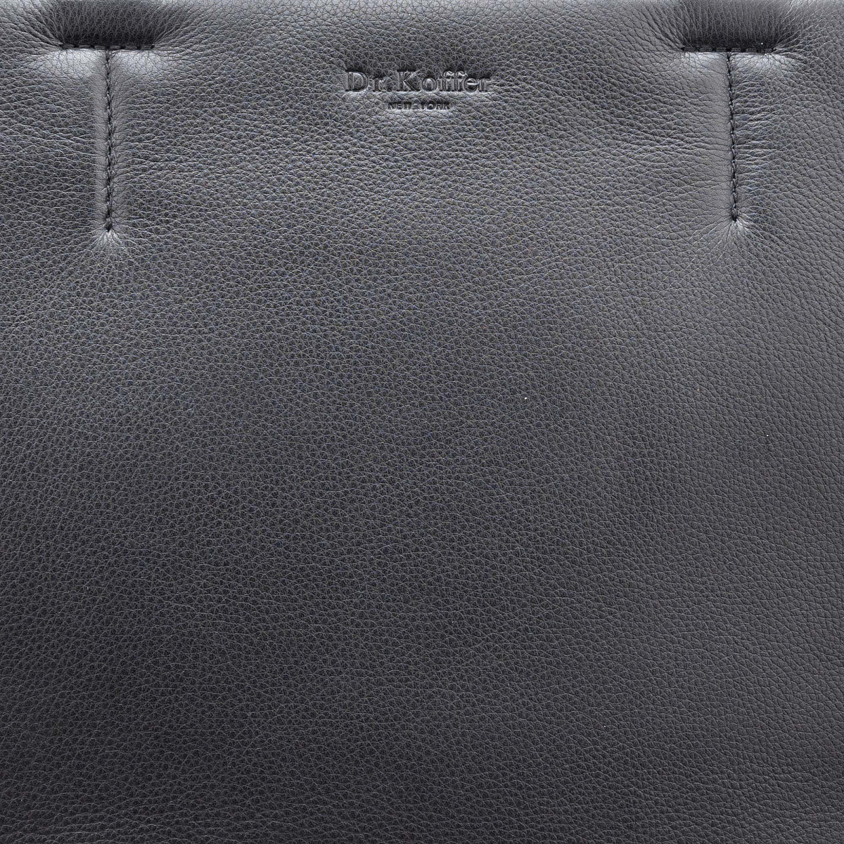 Женская сумка Dr.Koffer из натуральной кожи чёрная