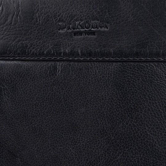 Рюкзак Dr.Koffer из натуральной кожи черный