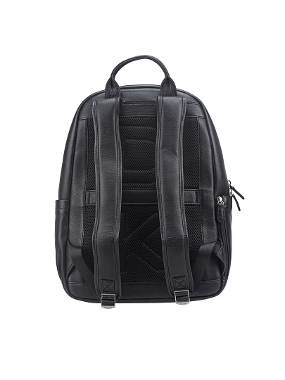 Рюкзак Dr. Koffer из натуральной кожи черный