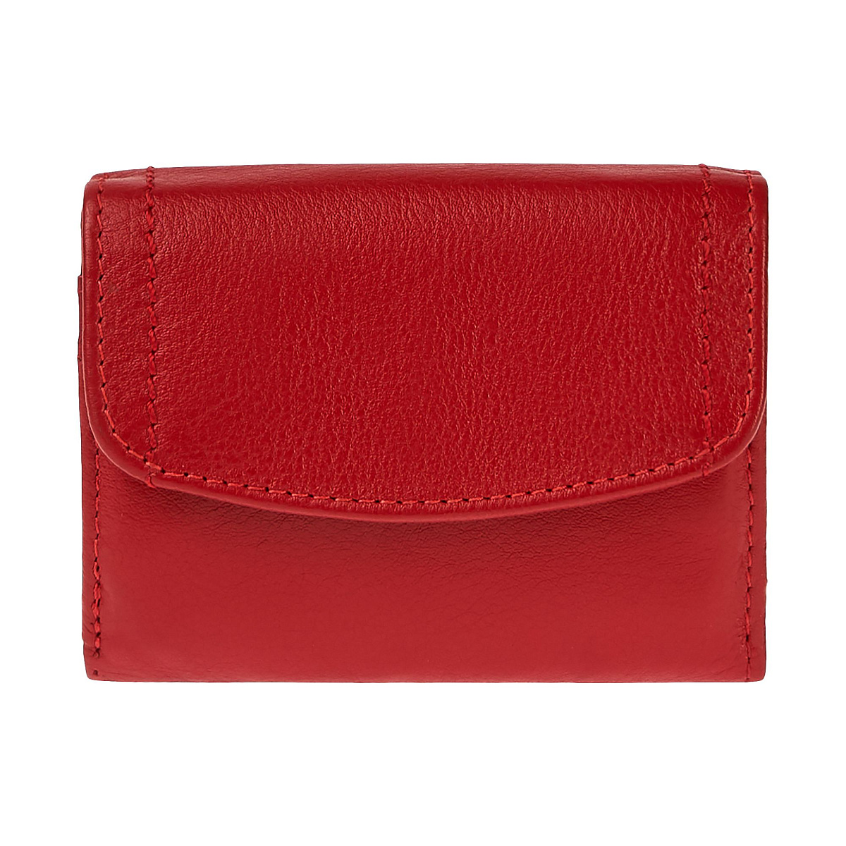 Портмоне Dr.Koffer из натуральной кожи красное