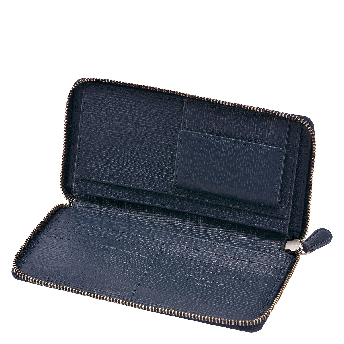 Портмоне Dr.Koffer из натуральной кожи синее