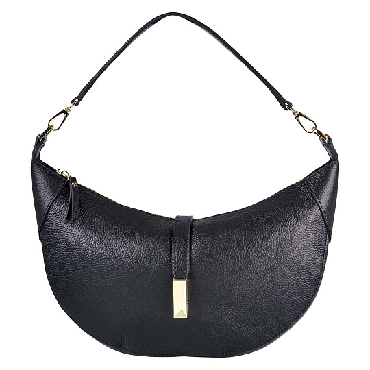 Женская сумка Dr. Koffer из натуральной кожи черная