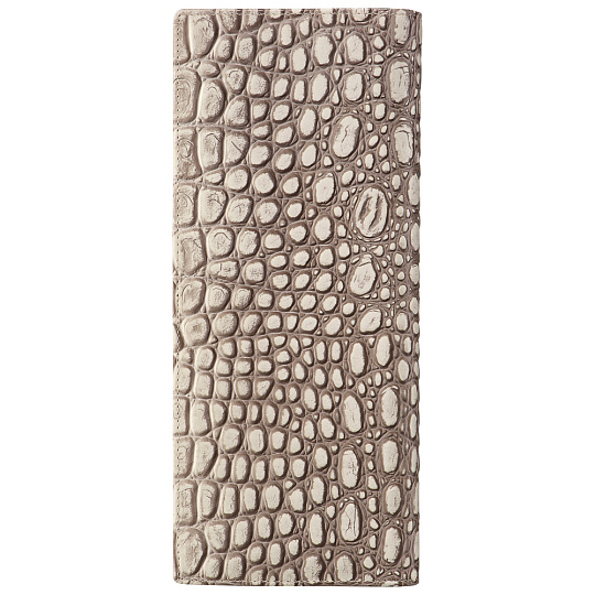 Визитница Dr.Koffer из натуральной кожи белая