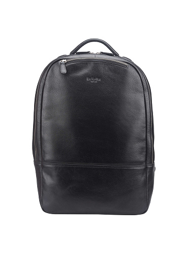 Рюкзак Dr. Koffer из натуральной кожи черный