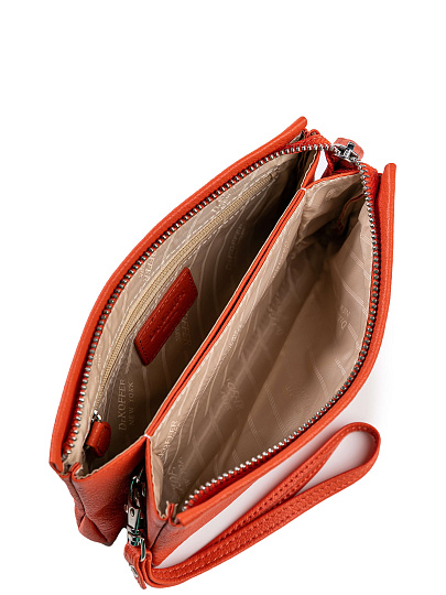 Косметичка Dr.Koffer из натуральной кожи розовая