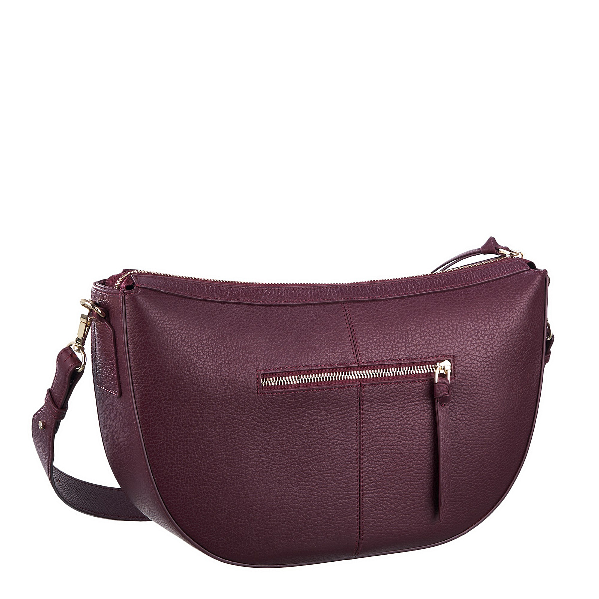 Женская сумка  Dr. Koffer из натуральной кожи бордовая