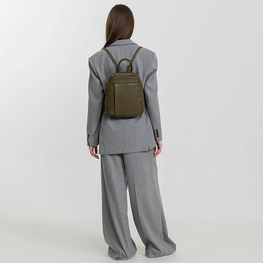 Рюкзак Dr.Koffer из натуральной кожи коричневый