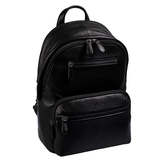 Рюкзак Dr.Koffer из натуральной кожи черный