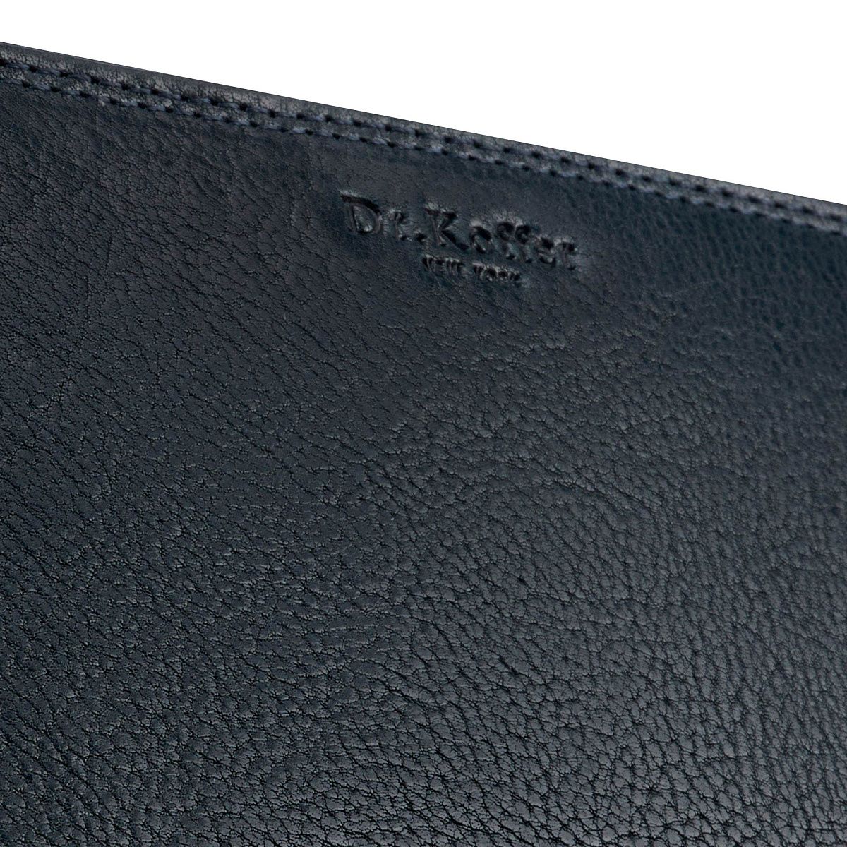 Портмоне Dr.Koffer из натуральной кожи синее