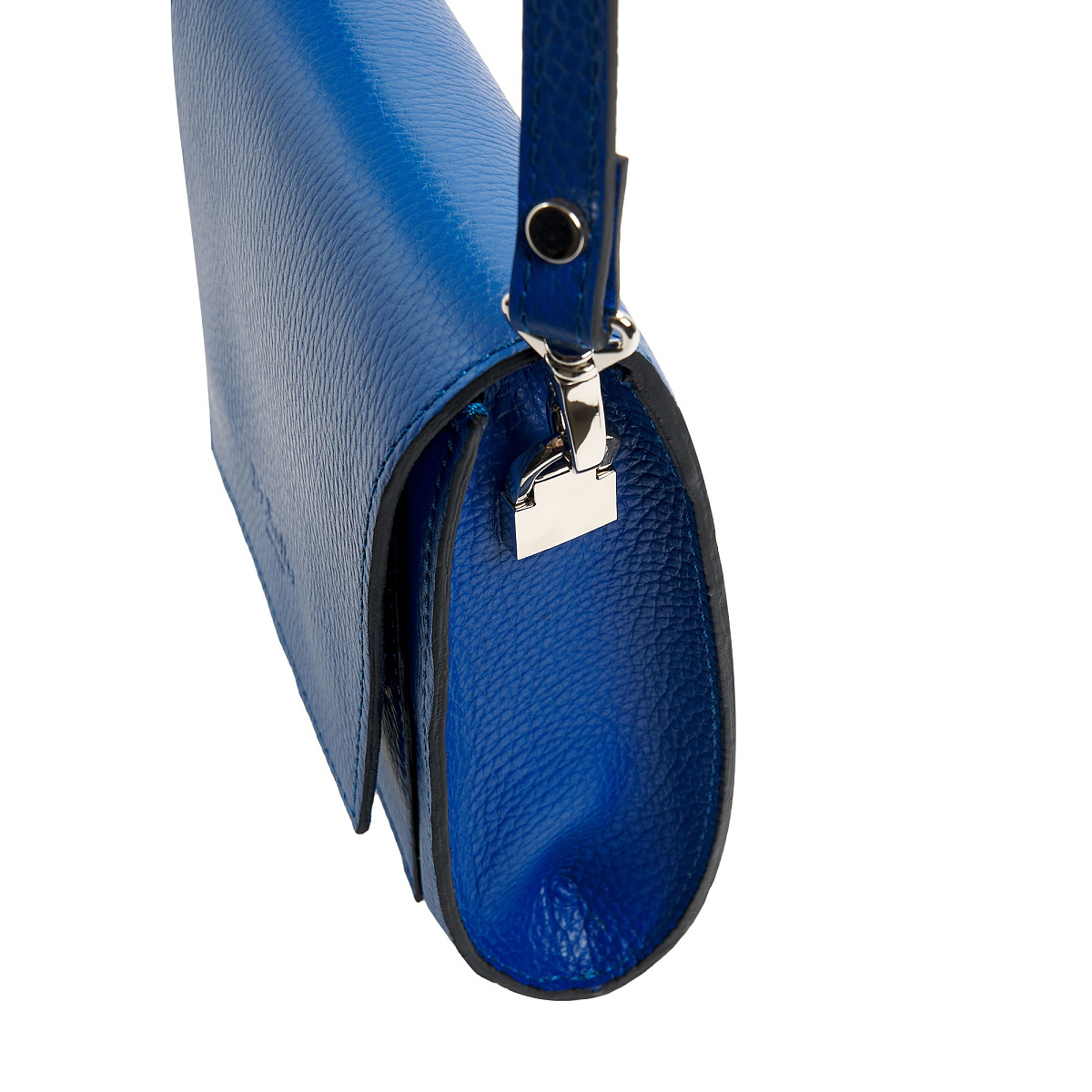 Женская сумка Dr. Koffer из натуральной кожи синяя