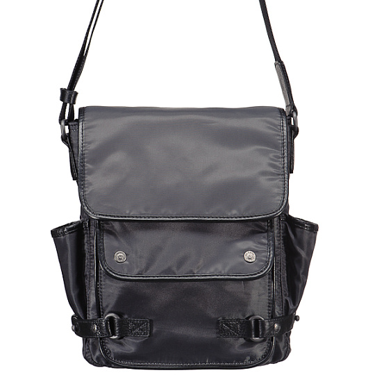 Сумка через плечо Dr.Koffer из нейлона и натуральной кожи