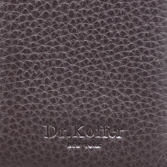 Кредитница Dr.Koffer из натуральной кожи коричневая