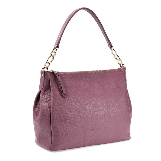 Женская сумка  Dr. Koffer из натуральной кожи розовая