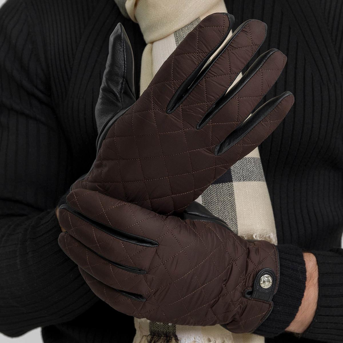 Др.Коффер H760110-236-09 перчатки мужские touch