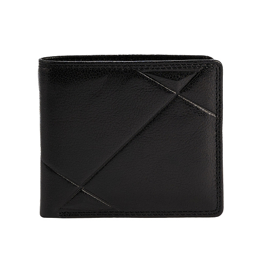 Портмоне Dr.Koffer из натуральной кожи черное