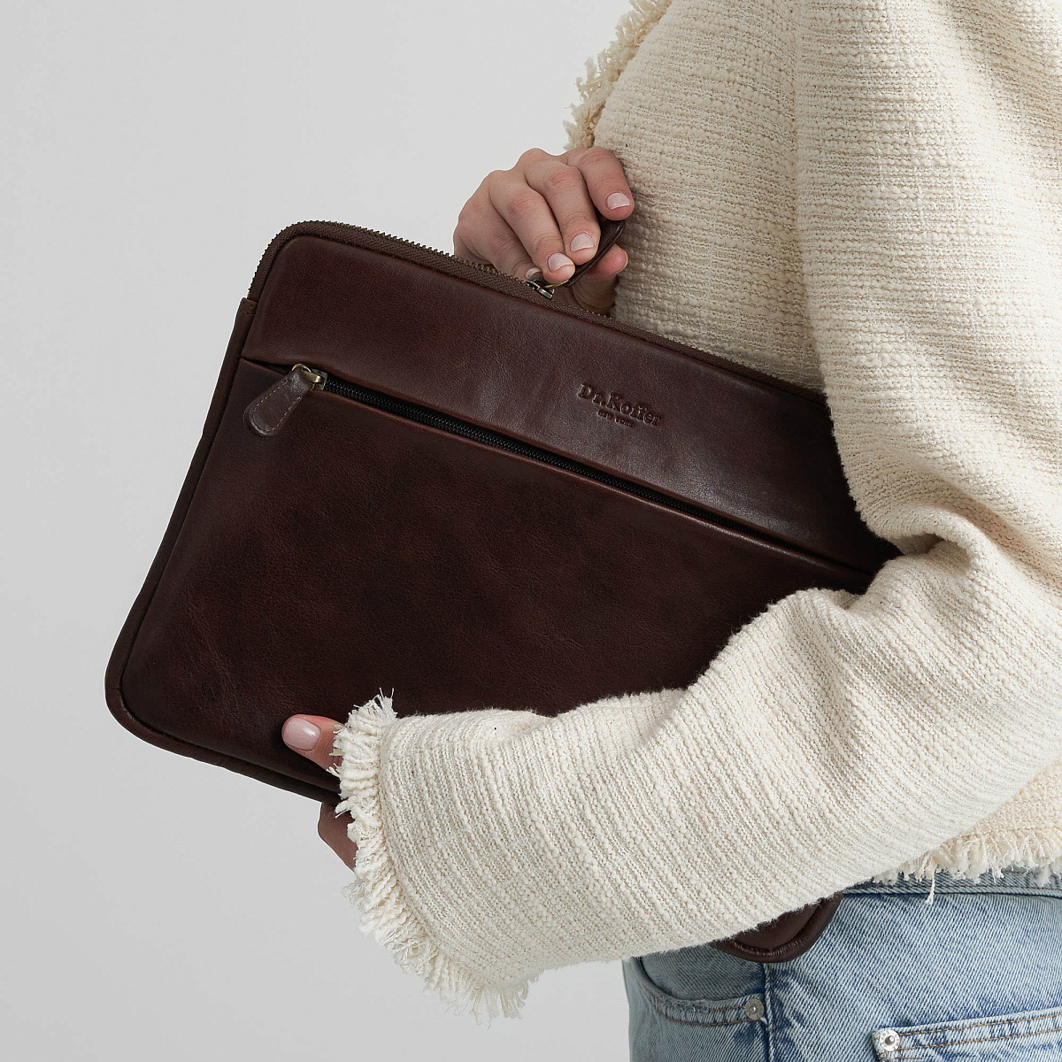 Папка для документов Dr. Koffer из натуральной кожи