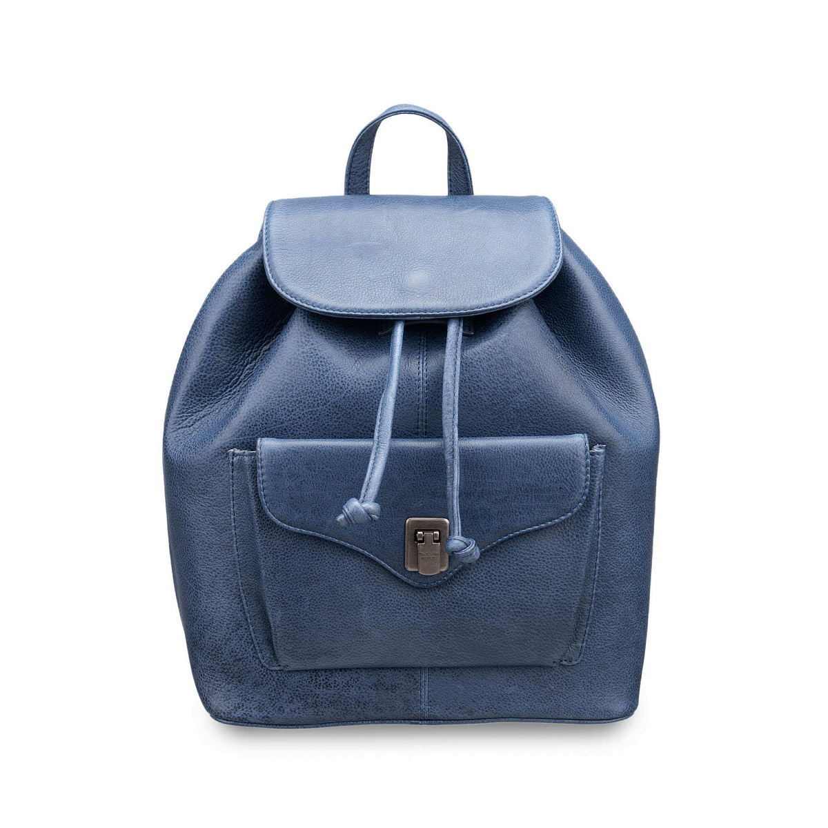 Рюкзак Dr.Koffer из натуральной кожи синий