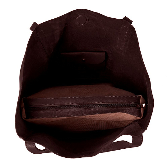 Бордовый шоппер Dr.Koffer 5583S-03