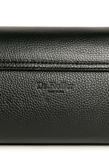 Женская сумка Dr. Koffer из натуральной кожи черная