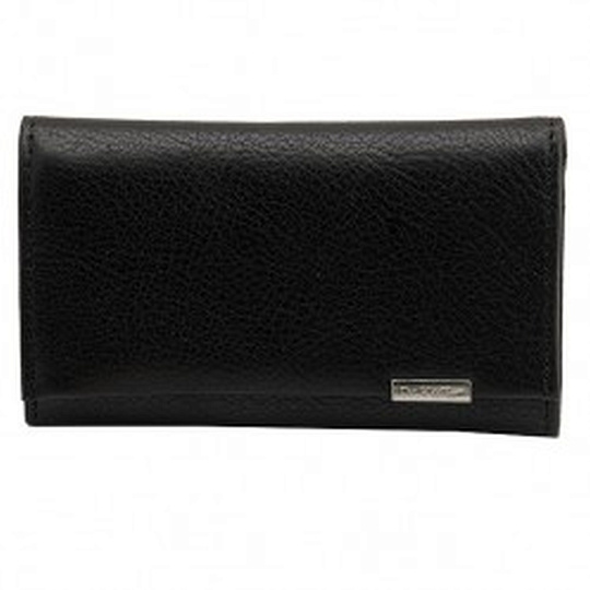 Ключница Dr.Koffer из натуральной кожи черная