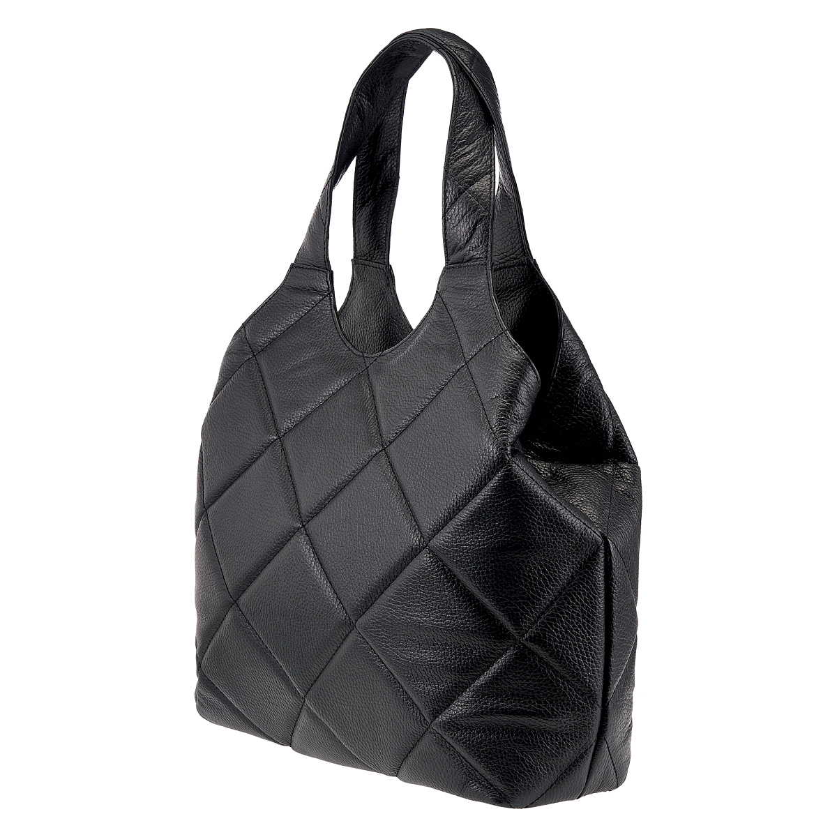 Женская сумка Dr. Koffer из натуральной кожи черная