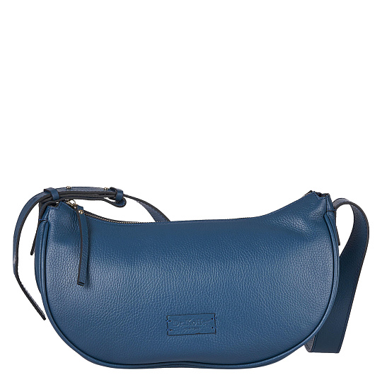 Женская сумка Dr. Koffer из натуральной кожи синяя