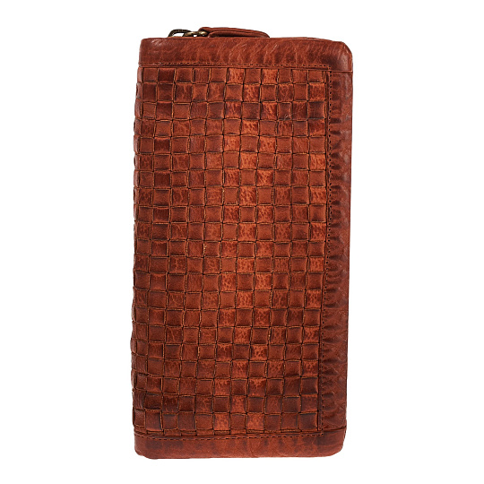 Портмоне Dr.Koffer из натуральной кожи коричневое