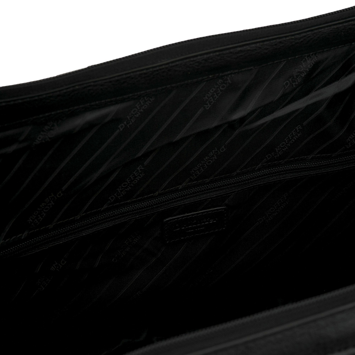 Сумка дорожная саквояж Dr.Koffer из натуральной кожи черный