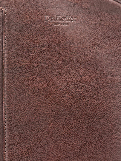 Рюкзак Dr. Koffer из натуральной кожи коричневый