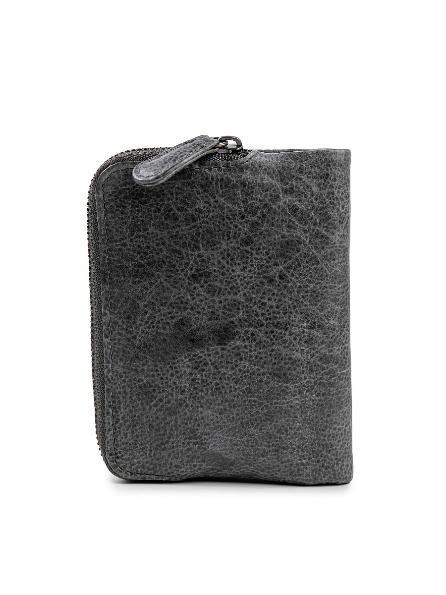 Портмоне Dr.Koffer из натуральной кожи серое