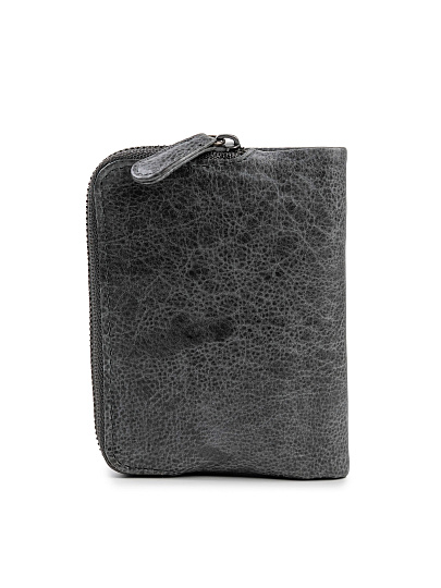 Портмоне Dr.Koffer из натуральной кожи серое