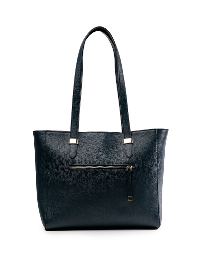 Женская сумка Dr.Koffer из натуральной кожи синяя