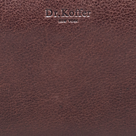 Портмоне Dr.Koffer из натуральной кожи коричневое