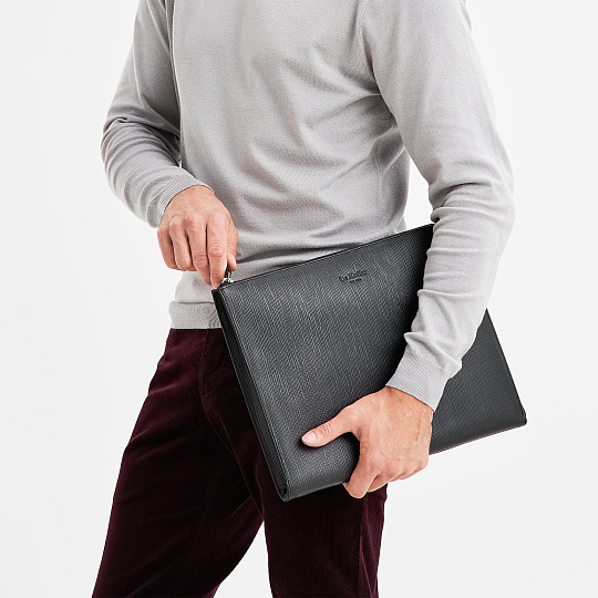 Папка для документов Dr. Koffer из натуральной кожи