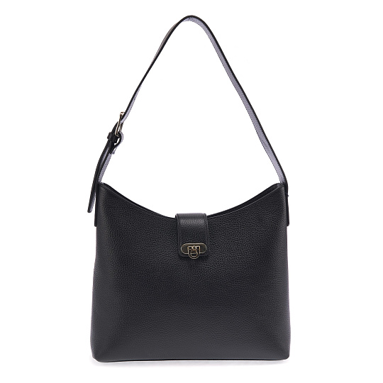 Женская сумка Dr. Koffer из натуральной кожи черная