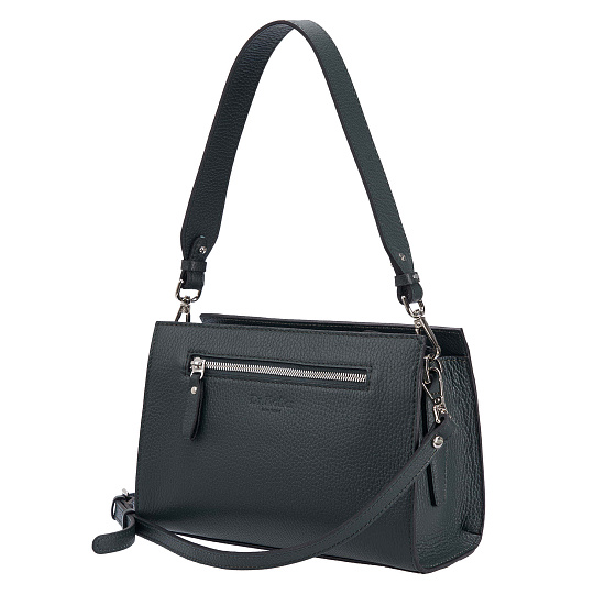 Женская сумка Dr. Koffer из натуральной кожи зеленая