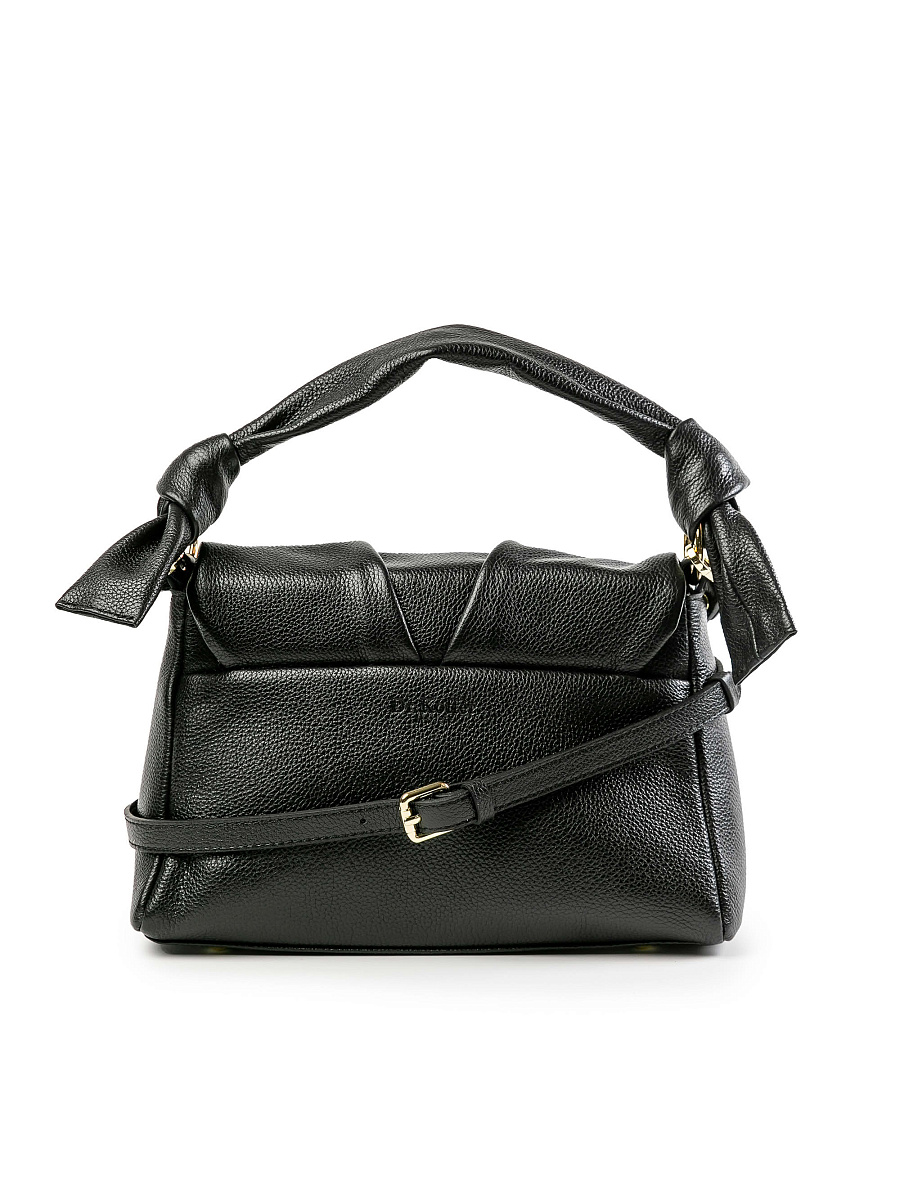 Женская сумка Dr.Koffer из натуральной кожи черная