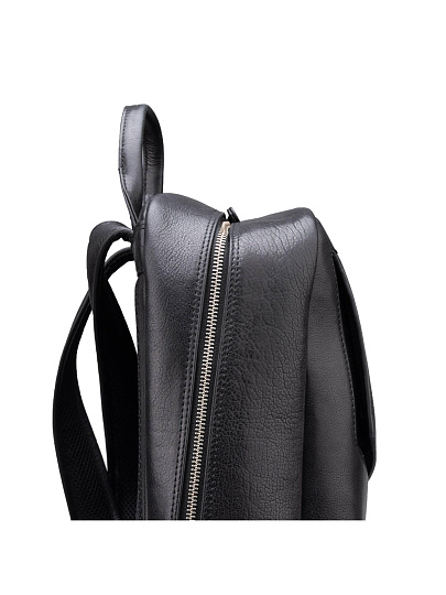 Рюкзак Dr.Koffer из натуральной кожи черный