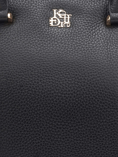 Женская сумка Dr. Koffer из натуральной кожи черная