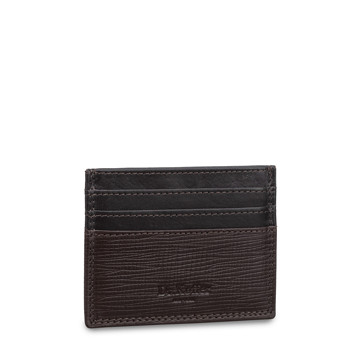 Кредитница Dr.Koffer из натуральной кожи коричневая
