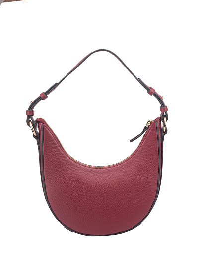 Женская сумка Dr. Koffer из натуральной кожи бордовая