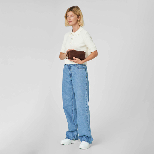 Несессер Dr.Koffer из натуральной кожи коричневый