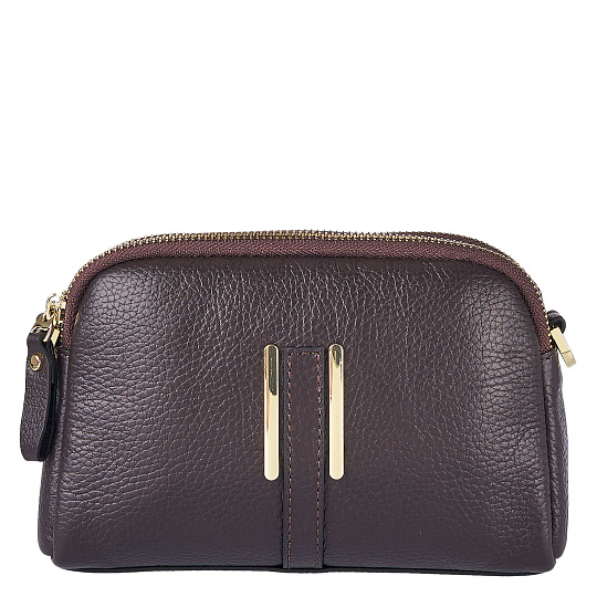 Женская сумка Dr. Koffer из натуральной кожи коричневая