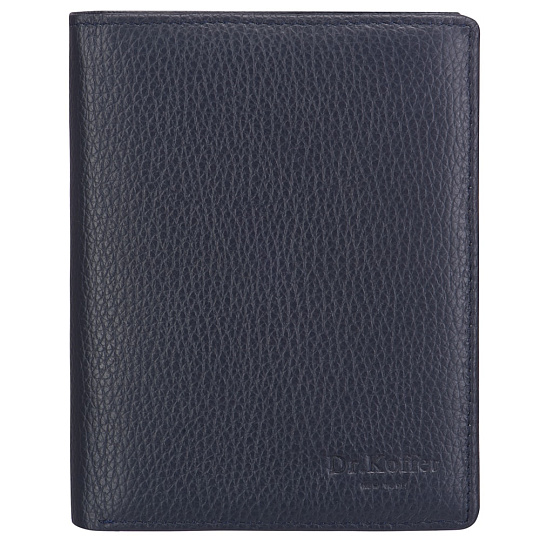 Портмоне Dr.Koffer из натуральной кожи синее