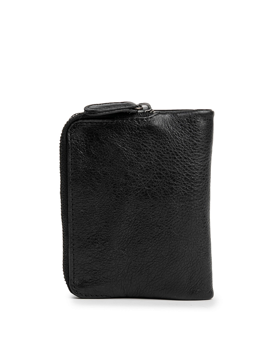Портмоне Dr.Koffer из натуральной кожи черное