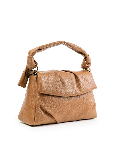 Женская сумка Dr.Koffer из натуральной кожи коричневая